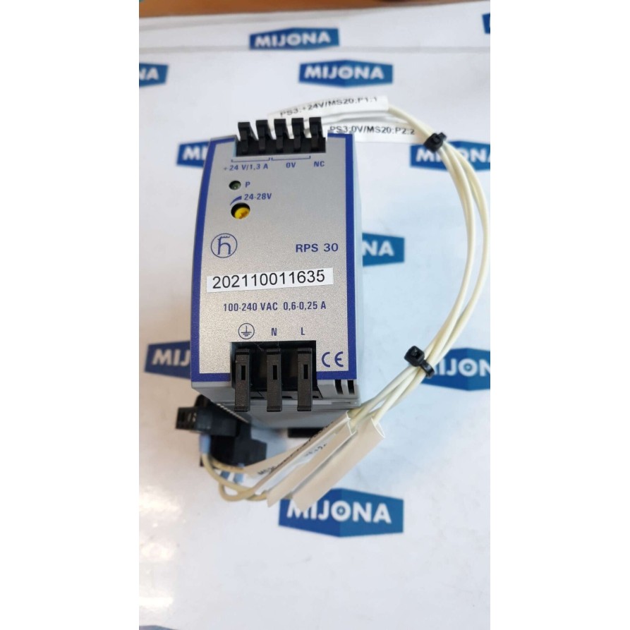 Hirschmann RPS 30 ML30 519 POWER SUPPLY 100-240VAC 0.6-0.25A