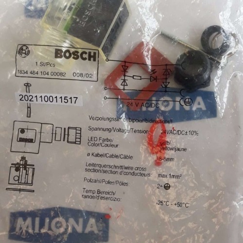 Bosch 1834 484 104 00082 24V AC DC  183448410400082