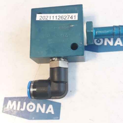 FESTO PNEUMATIC FR 4 1 4 DISTRIBUTOR BLOCK FR-4-1/4