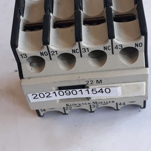 Klöckner-Moeller 22 DIL M 2NO 2NC Klöckner-Moeller 22 DIL M 2NO 2NC
