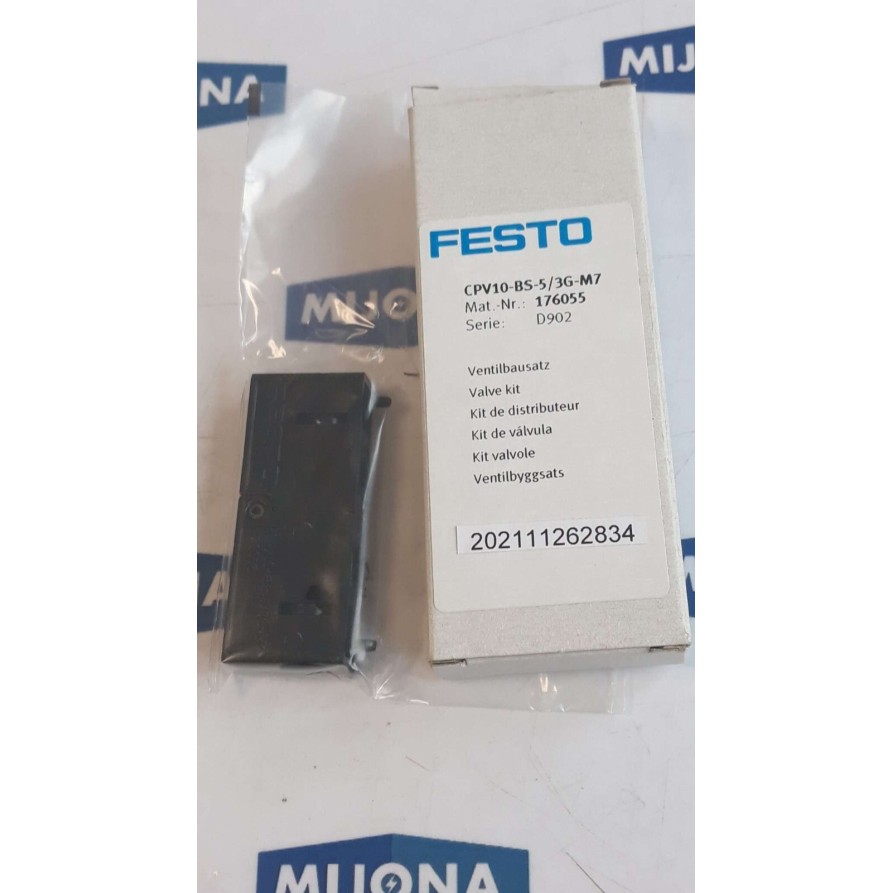 Festo CPV10 BS 5 3G M7 VALVE KIT VENTILBAUSATZ 176055 NEW OLD STOCK