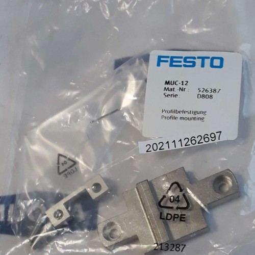 Festo MUC 12 526387 PROFILE MOUNTING MUC-12 PROFILBEFESTIGUNG