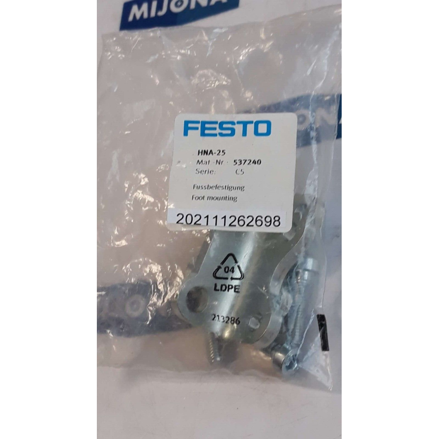 Festo HNA 25 537240 FOOT MOUNTING HNA-25 FUSSBEFESTIGUNG