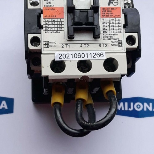 Fuji Electric SC N1 SC25BAA 200 220V 50HZ 220 240V 60HZ Fuji Electric SC N1 SC25BAA 200 220V 50HZ 220 240V 60HZ