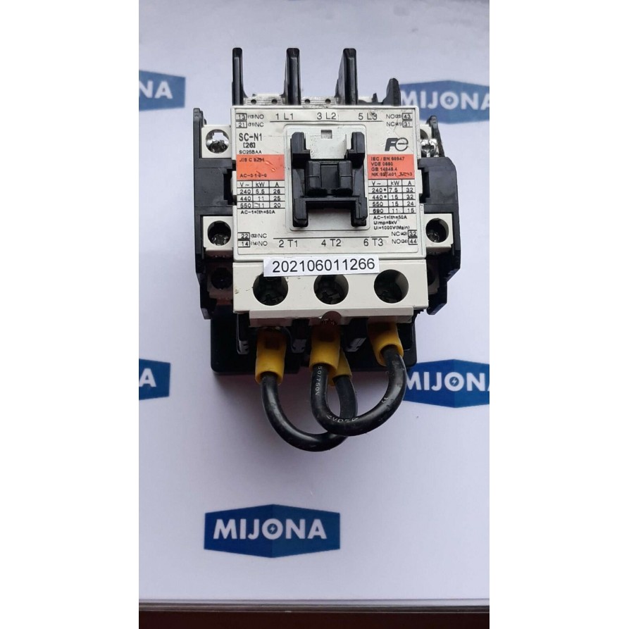 Fuji Electric SC N1 SC25BAA 200 220V 50HZ 220 240V 60HZ Fuji Electric SC N1 SC25BAA 200 220V 50HZ 220 240V 60HZ