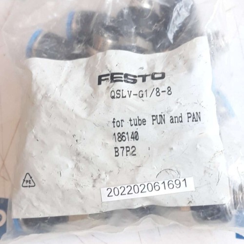 FESTO QSLV G1 8 8 TUBE PUN AND PAN 186140 price for 10 psc QSLV-G1/8-8 FESTO QSLV G1 8 8 TUBE PUN AND PAN 186140 price for 10 psc QSLV-G1/8-8