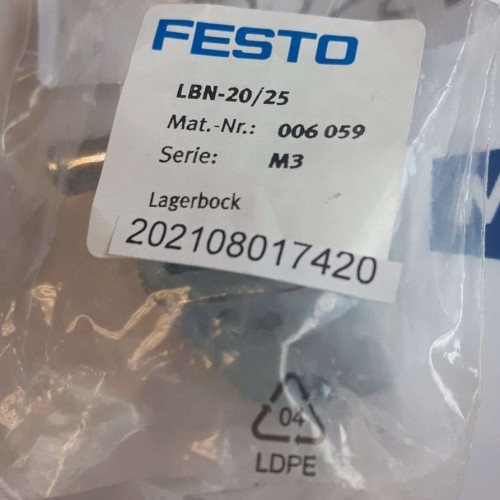 Festo LBN 20 25 006059 LAGERBOCK Festo LBN 20 25 006059 LAGERBOCK