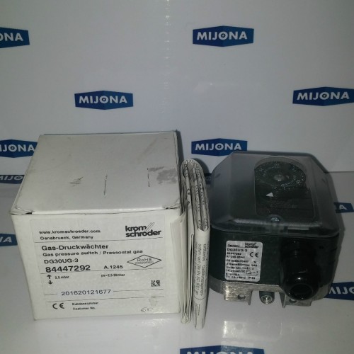 Krom Schröder Gasdruckwächter DG30UG-3 84447292 Krom Schröder Gasdruckwächter DG30UG-3 84447292