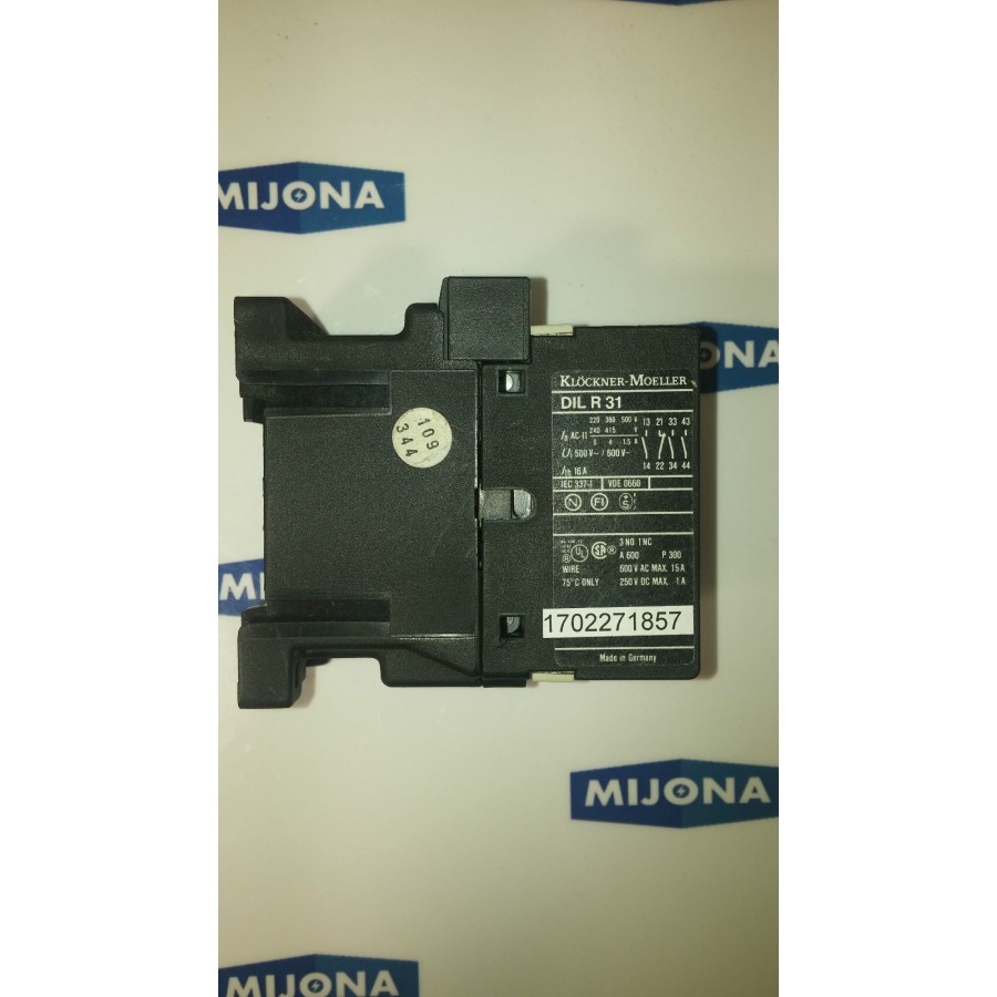 Klöckner Moeller DIL R 31 Motorschutzschalter 24V 50Hz