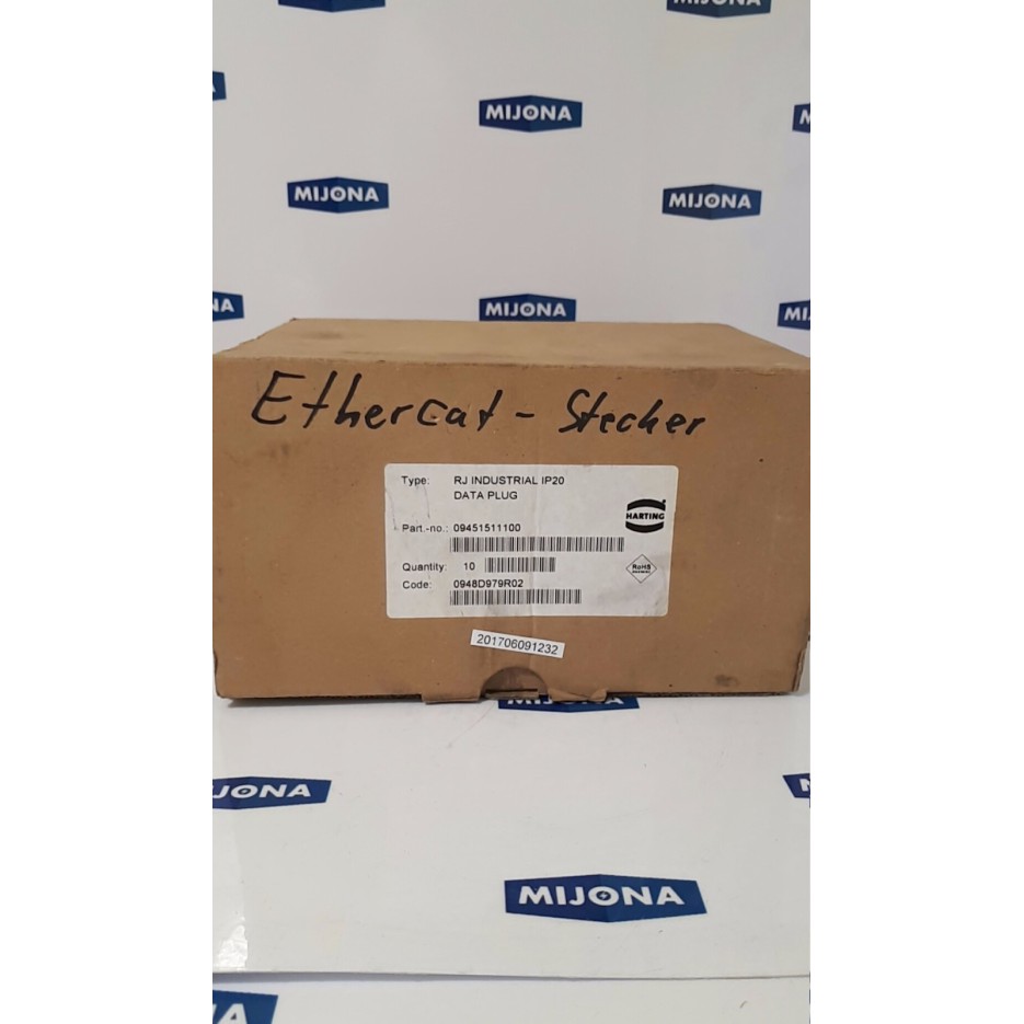 Harting 09451511100 RJ Industrial Datenstecker IP 20 0948D979R02 Preis pro 7stuk