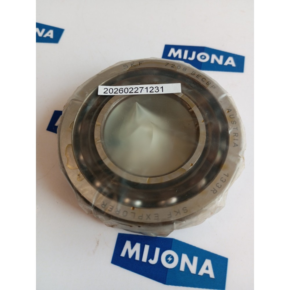 SKF EXPLORER 7208 BECBP Single row angular contact ball bearing (new old stock) SKF EXPLORER 7208 BECBP Single row angular contact ball bearing (new old stock)