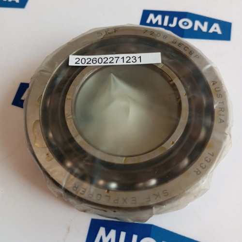 SKF EXPLORER 7208 BECBP Single row angular contact ball bearing (new old stock)