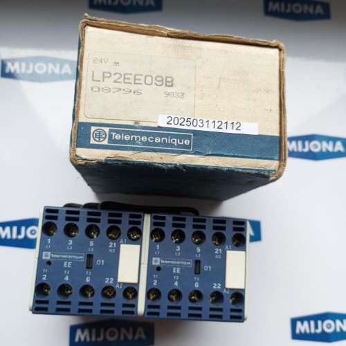 Telemecanique LP2EE09B 08796 Contactor LP2-EE 09 new old stock Telemecanique LP2EE09B 08796 Contactor LP2-EE 09 new old stock