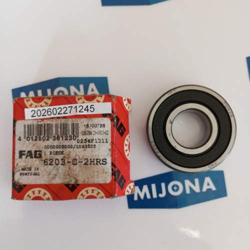 FAG 6203 C 2HRS Bearings 6203-C-2HRS (new old stock)