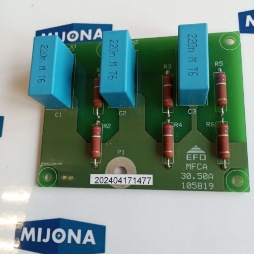 EFD MFCA 30 50A CIRCUIT BOARD SERIAL NO. 105819 (new old stock)