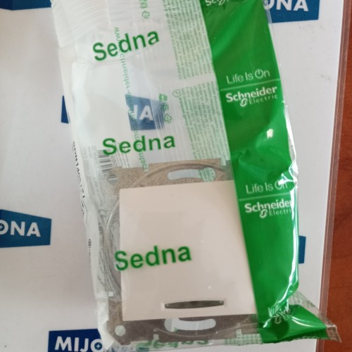 Schneider SDN1400121C 1 WAY SWITCH WITH PILOT LAMP WHITE 10A 250V SEDNA Schneider SDN1400121C 1 WAY SWITCH WITH PILOT LAMP WHITE 10A 250V SEDNA