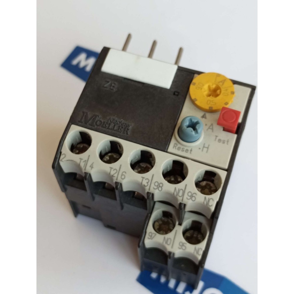 Klöckner Moeller ZE-0.6 Motorschutzrelay OVERLOAD RELAY 0.4-.0.6A Klöckner Moeller ZE-0.6 Motorschutzrelay OVERLOAD RELAY 0.4-.0.6A