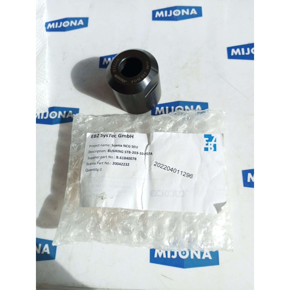 ECKOLD 077314 FDM 885 BUSHING EBZ SYSTEC NEW OLD STOCK