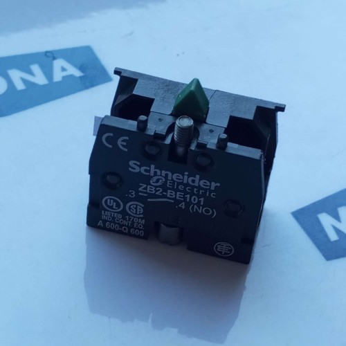 SCHNEIDER TELEMECANIQUE ZB2 BE101 400V Contact Block NEW OLD STOCK SCHNEIDER TELEMECANIQUE ZB2 BE101 400V Contact Block NEW OLD STOCK