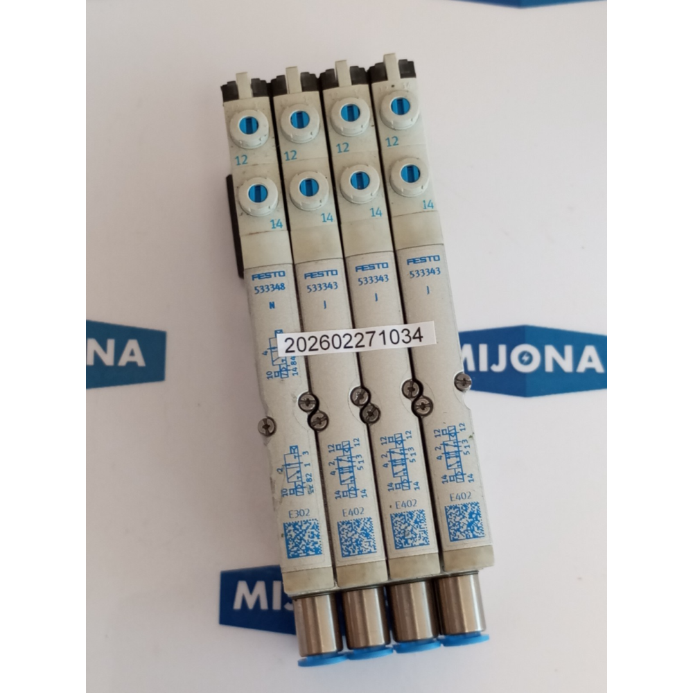 Festo 533360 VMPA1 FB EMS 8 VMPA1-FB-EMS-8 SOLENOID VALVE 533343 533348 Festo 533360 VMPA1 FB EMS 8 VMPA1-FB-EMS-8 SOLENOID VALVE 533343 533348