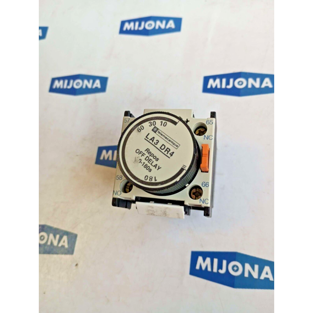 Telemecanique LA3 DR4 0-180s OFF DELAY 10A 690V AC11 6A 500V NEW OLD STOCK