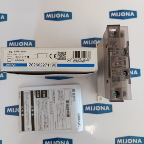 OMRON G3PE-215B SOLID STATE RELAY DC12 24B  new old stock