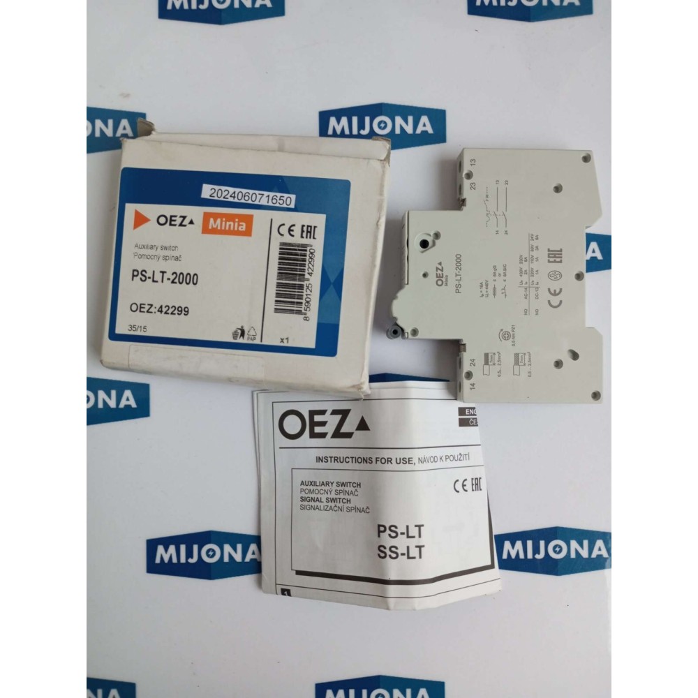 OEZ MINIA PS LT 2000 Auxiliary switch (NEW OLD STOCK)