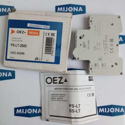 OEZ MINIA PS LT 2000 Auxiliary switch (NEW OLD STOCK)