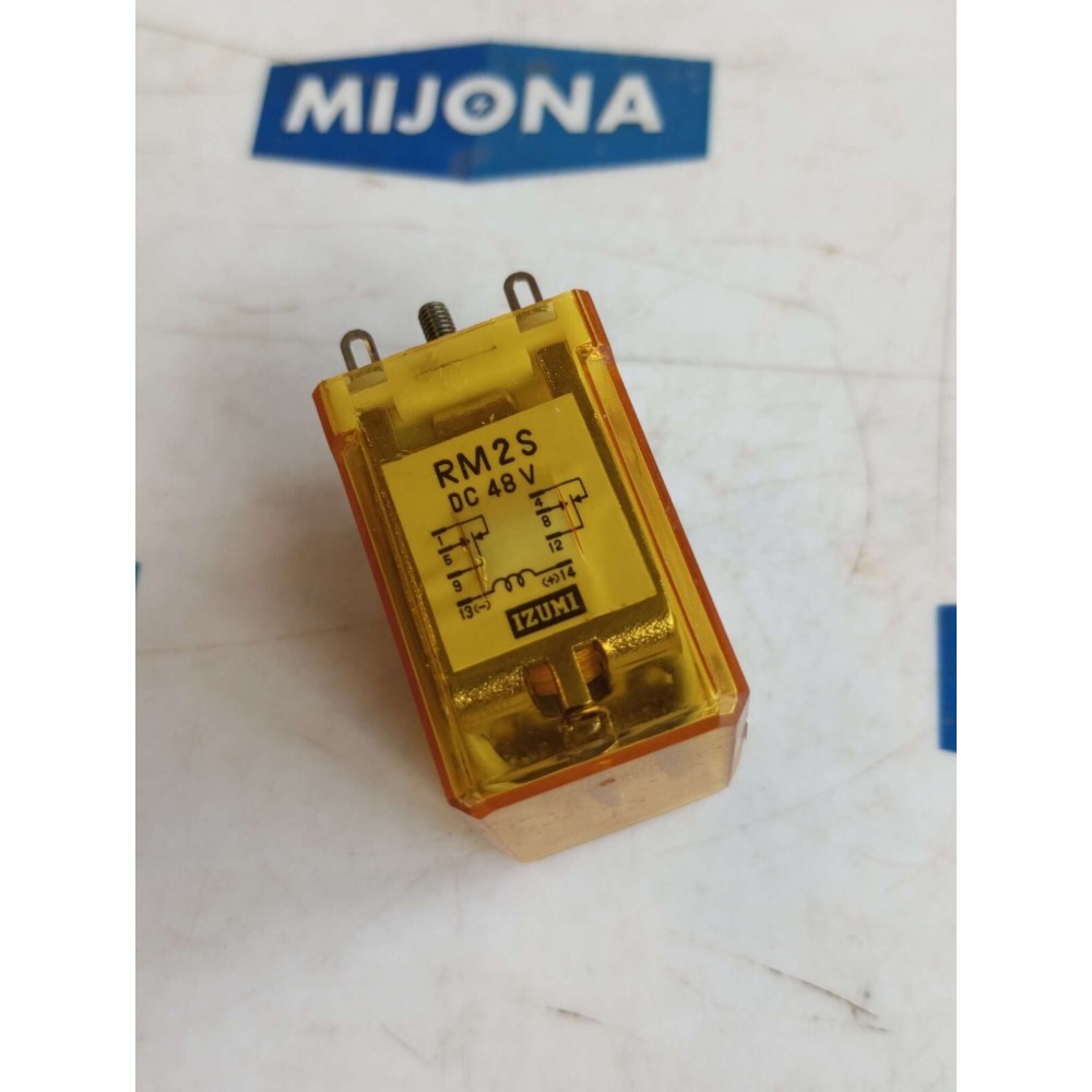 IZUMI RM2S DC48V RELAY RM2S IZUMI RM2S DC48V RELAY RM2S