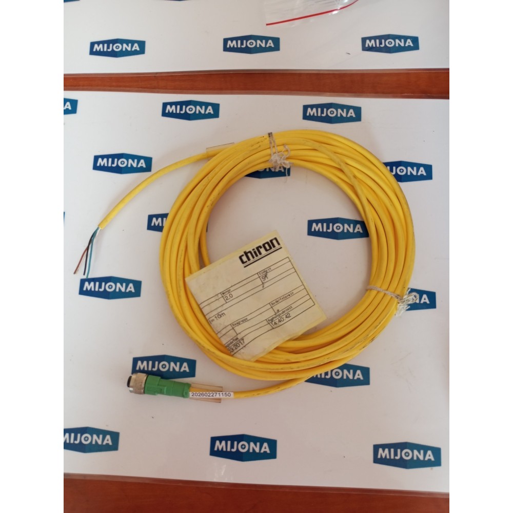 Phoenix Contact 1529810 CABLE 10M SAC-4P-10,0-240/M12FS NEW OLD STOCK Phoenix Contact 1529810 CABLE 10M SAC-4P-10,0-240/M12FS NEW OLD STOCK