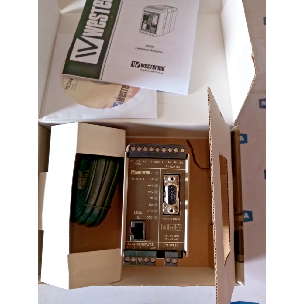 WESTERMO 3607-0010 ID-90 LV V90 DC 12-55V 0,25A AC 12-48V 0,25A  (new old stock)