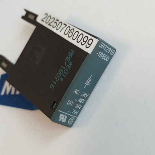 SIEMENS 3RT2916 1BB00 DC 24V 70V AC 24V 48V SURGE SURPRESSOR 3RT2916-1BB00 SIEMENS 3RT2916 1BB00 DC 24V 70V AC 24V 48V SURGE SURPRESSOR 3RT2916-1BB00