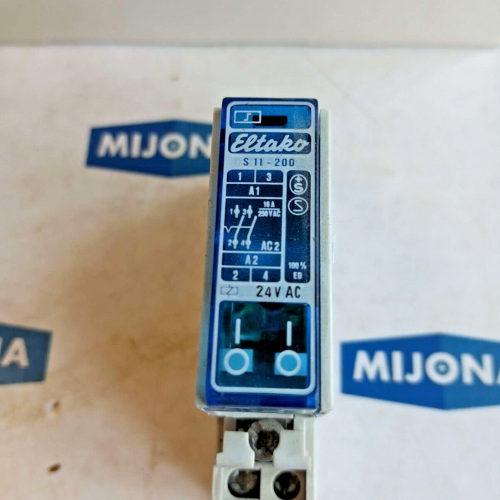 ELTAKO S 11 200 RELAY 24V AC S 11-200 NEW OLD STOCK ELTAKO S 11 200 RELAY 24V AC S 11-200 NEW OLD STOCK