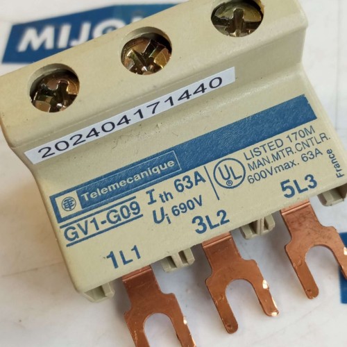 TELEMECANIQUE GV1 G09 63A 690V GV1-G09 600V 63A  Starter Terminal Block GV1G09