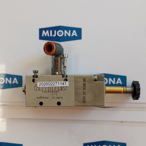 Metal Work Pneumatic 10BAR -10 +60 °C Solenoid Valve SOV 25 SOB 00