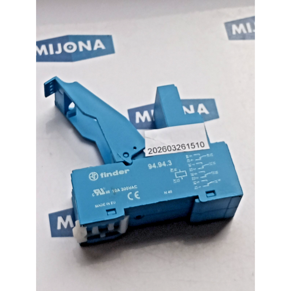 FINDER TYPE 94 94 3 SOCKET 10A 300VAC 94.94.3