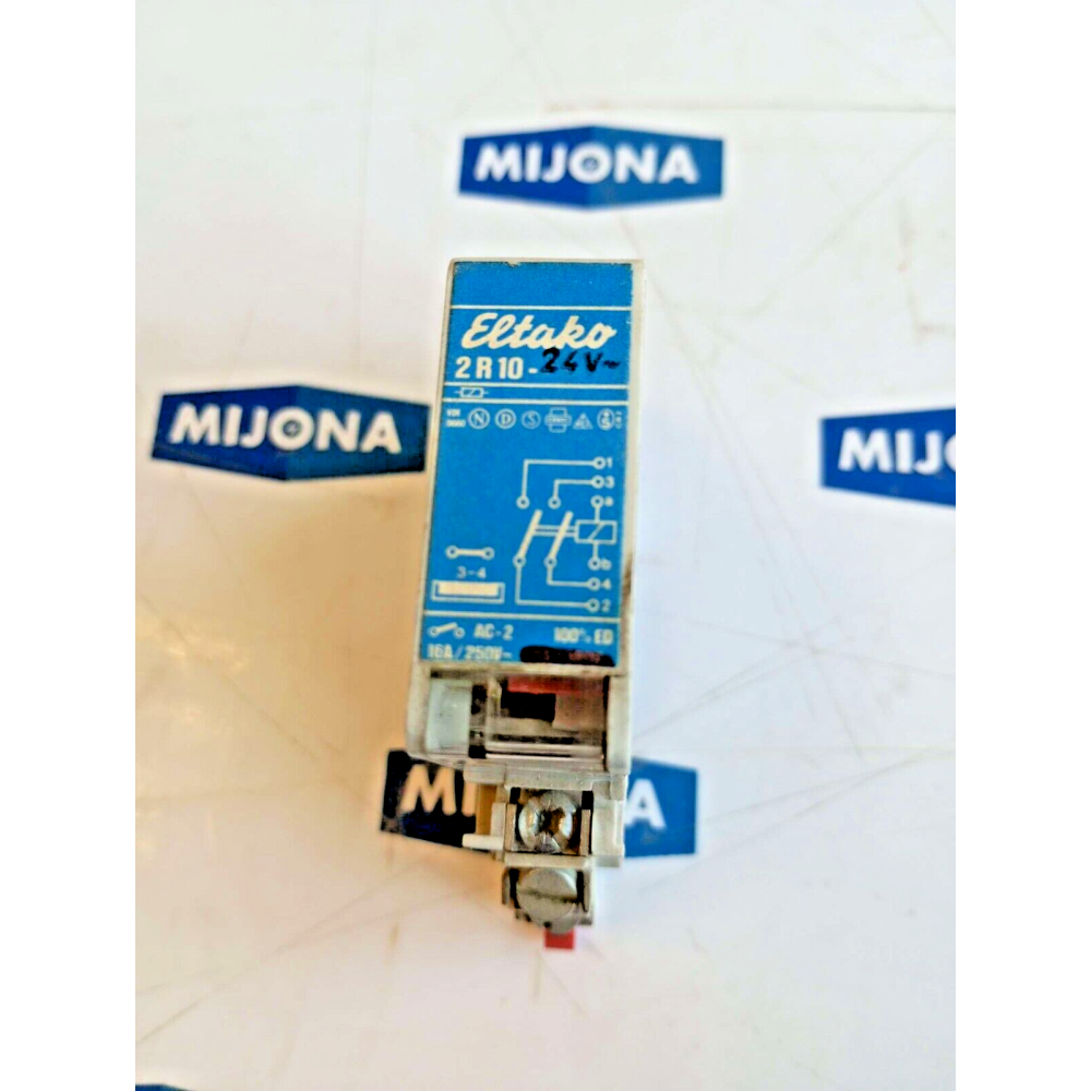 ELTAKO 2 R 10 RELAY 24V 16A 250V AC 2