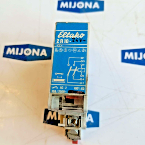 ELTAKO 2 R 10 RELAY 24V 16A 250V AC 2 ELTAKO 2 R 10 RELAY 24V 16A 250V AC 2
