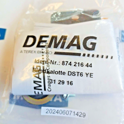 Demag 87421644 BLIND KALOTTE DST6 YE 874 216 44
