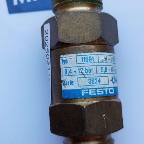 FESTO 11691 H-1/2 B NON RETURN VALVE