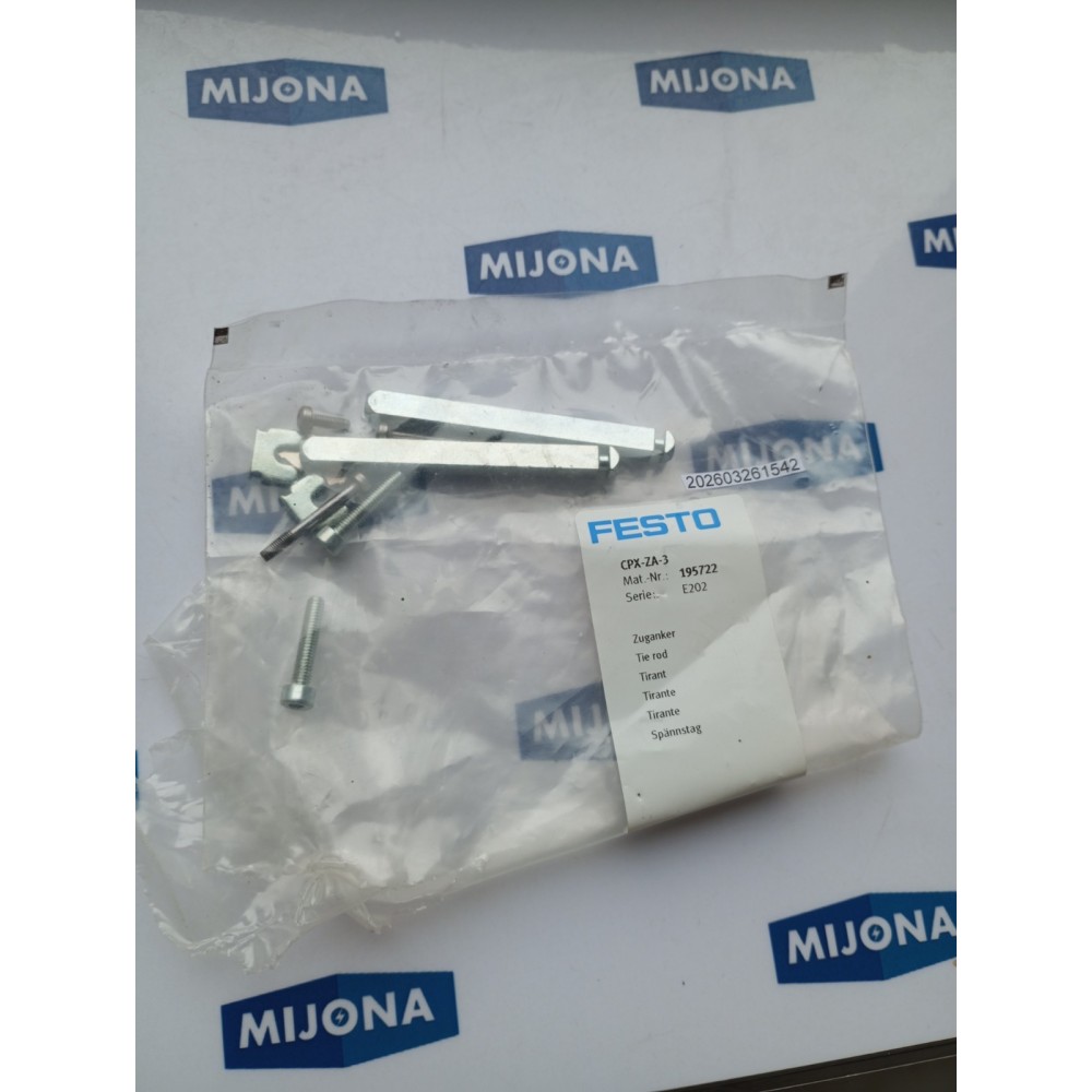 FESTO CPX ZA 3 195722 ZUGANKER TIE ROD NEW OLD STOCK