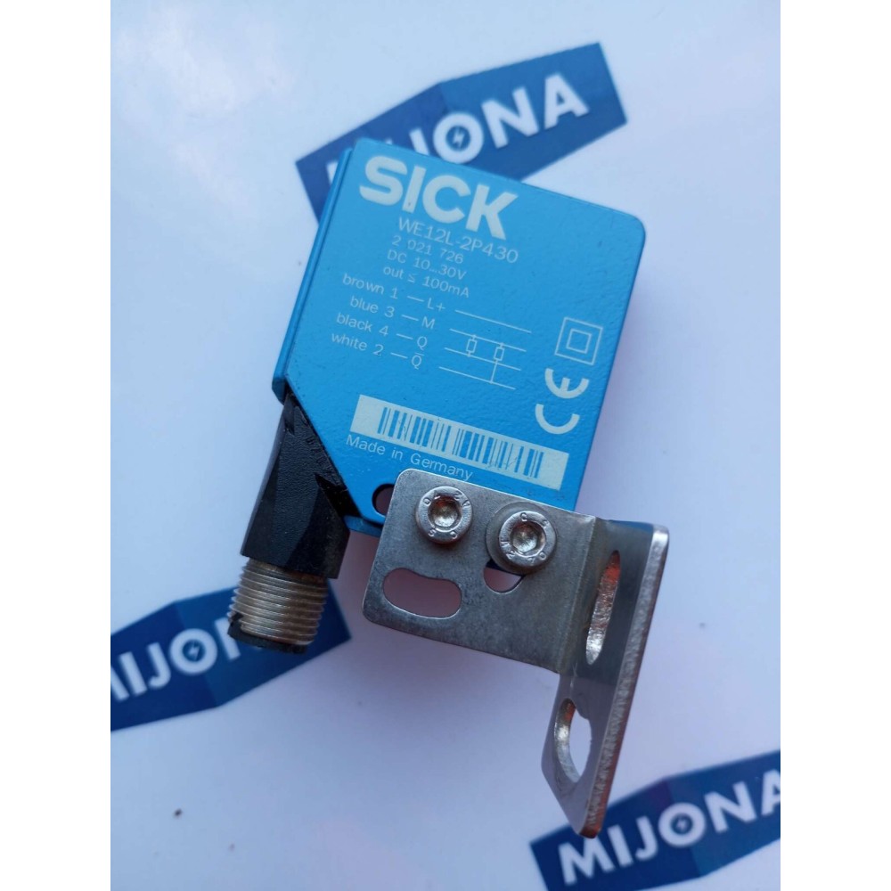 SICK WE12L 2P430 2021726 DC 10 30V SENSOR WE12L-2P430