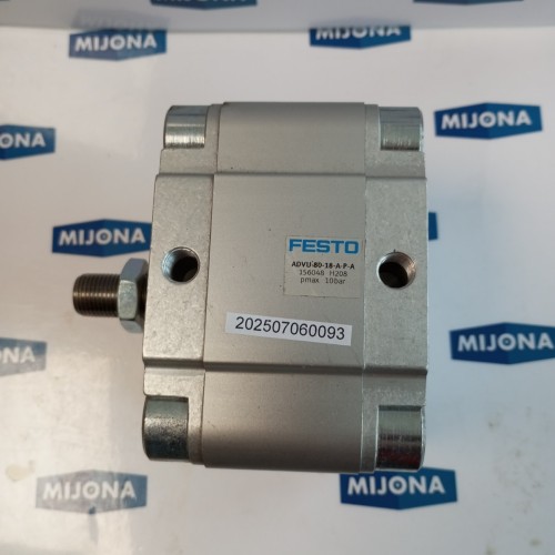 FESTO ADVU 80 18 A P A 156048 10BAR Kompaktzylinder NEW OLD STOCK