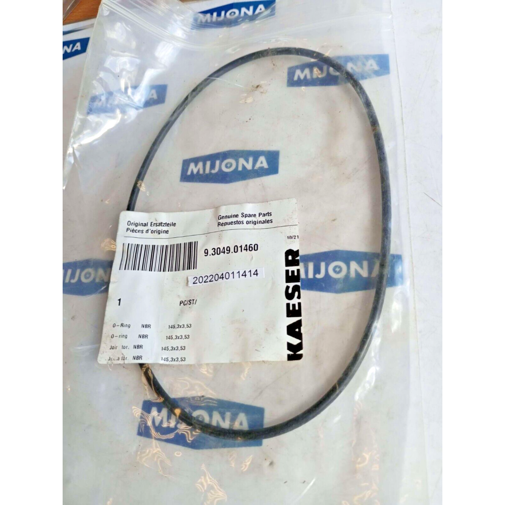 KAESER 9.3049.01460 Genuine spare parts 0 RING NBR 145.3X3.53 EW OLD STOCK