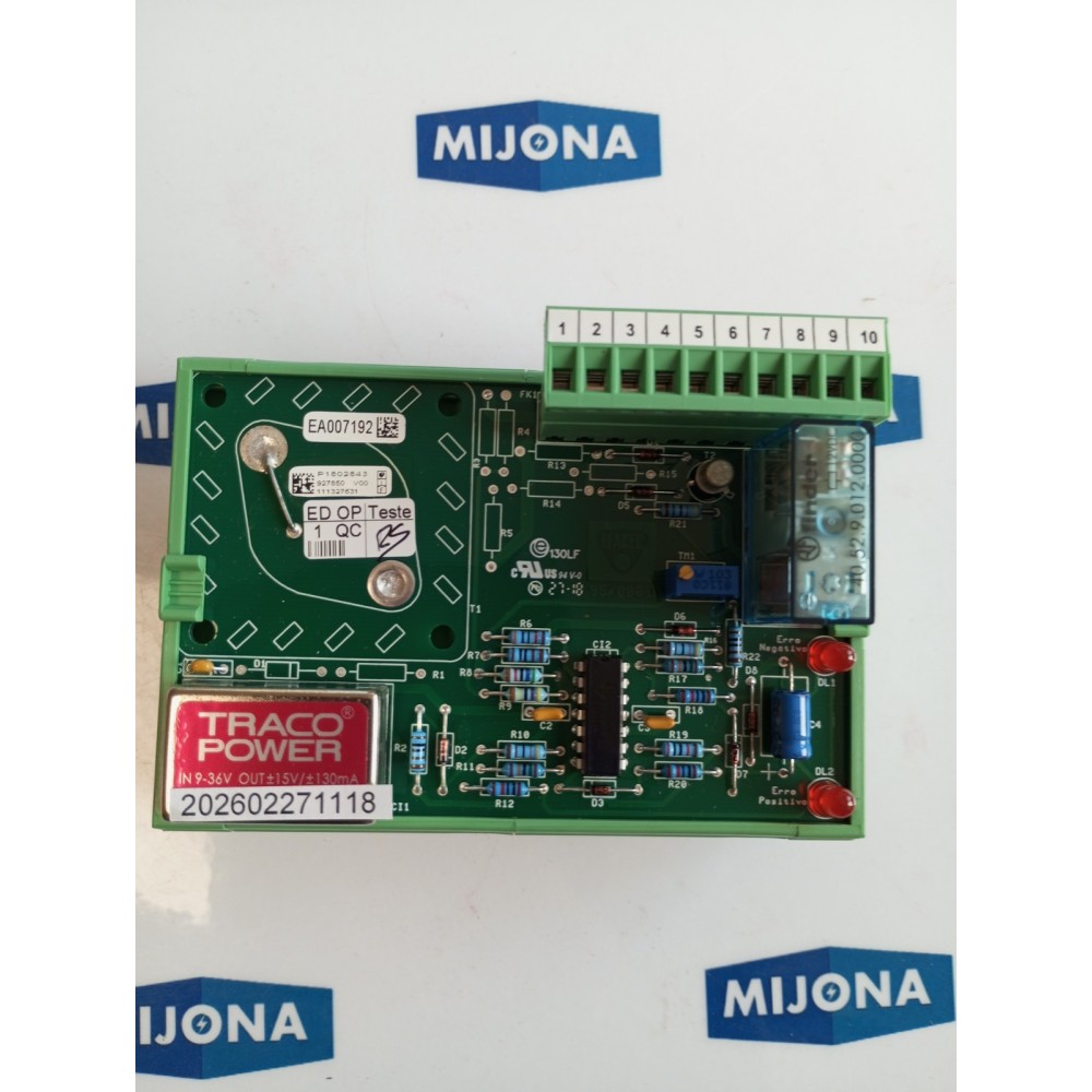 EFACEC 95/0009 BOARD MODULE 94V0 27-18
