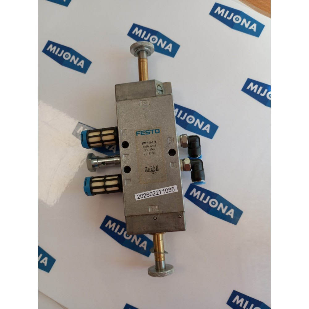 FESTO JMFH 5 1 8 VALVE 1,5- 8BAR 21-120psi 8820  JMFH-5-1/8
