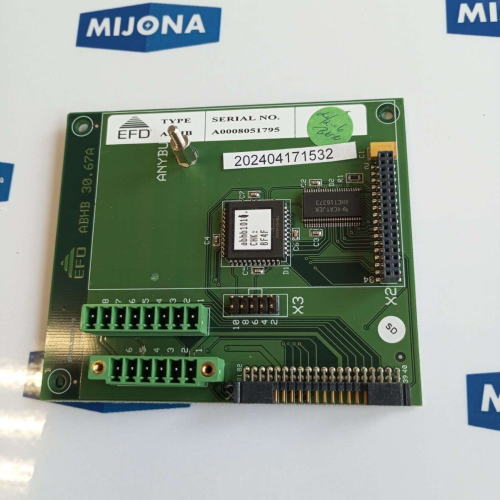 EFD ABHB 30 67A CIRCUIT BOARD SERIAL NO. A00080511795  (new old stock)
