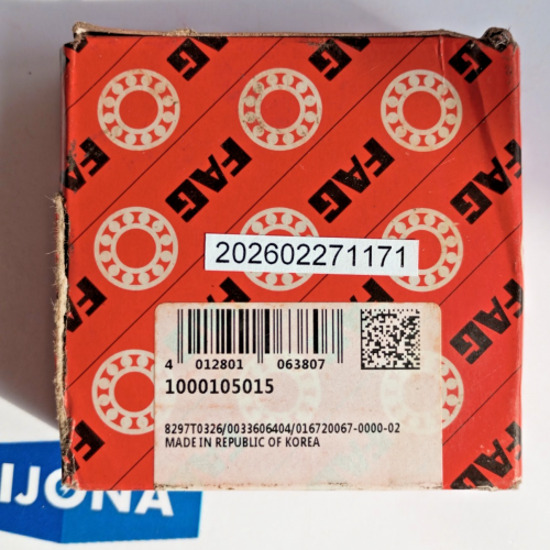 FAG 6206-2Z  Ball Bearings 6206 2Z new old stock