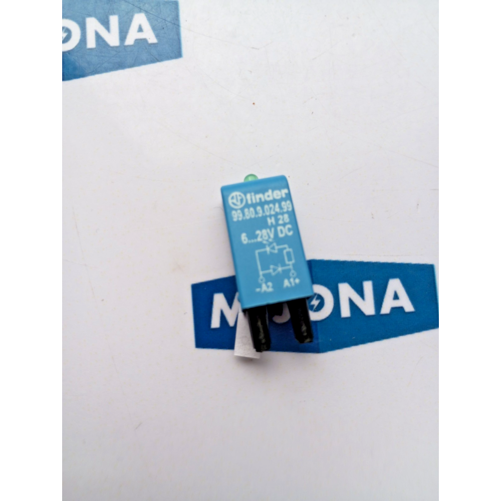 FINDER 99.80.9.024 99 Relay relais  6 28V DC 99.80.9.024.99 new old stock