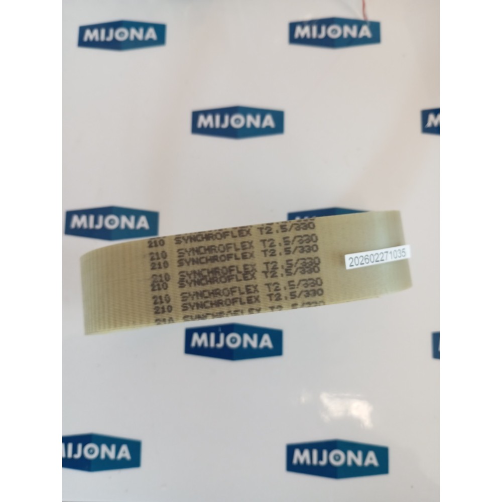 SYNCHROFLEX 210 BELT GÜRTEL T2.5/330 NEW OLD STOCK SYNCHROFLEX 210 BELT GÜRTEL T2.5/330 NEW OLD STOCK
